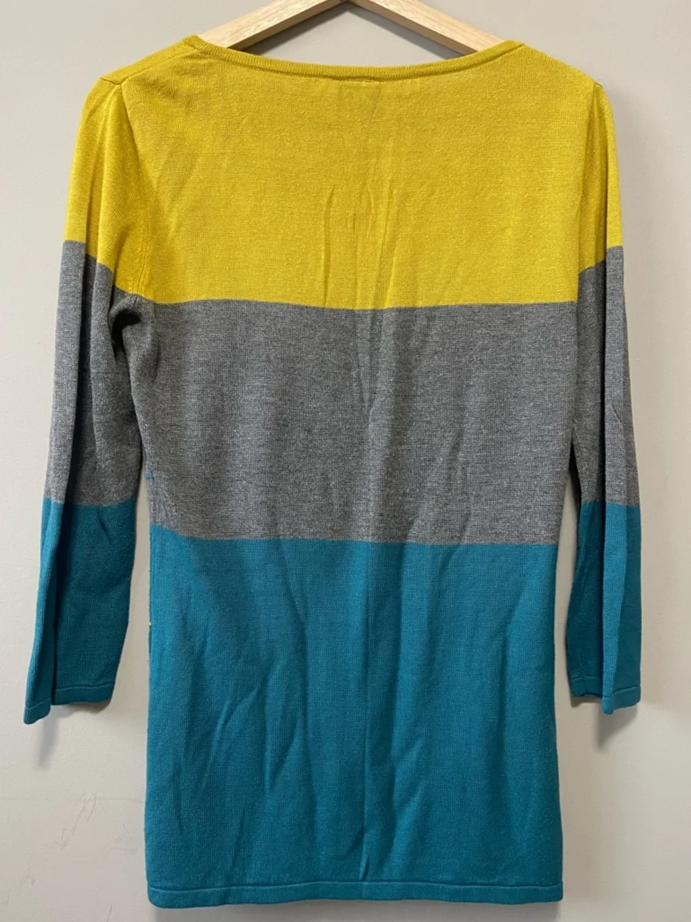 Point Zero Mustard Yellow Knit Top - Picture 4 of 9